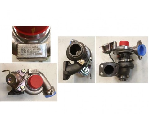 TURBO KOMPLE P206-P207-P307-PARTNER-BERLINGO-C3-C4-SCUDU-FOCUS-C-MAX- 1.6 HDI 90 PS