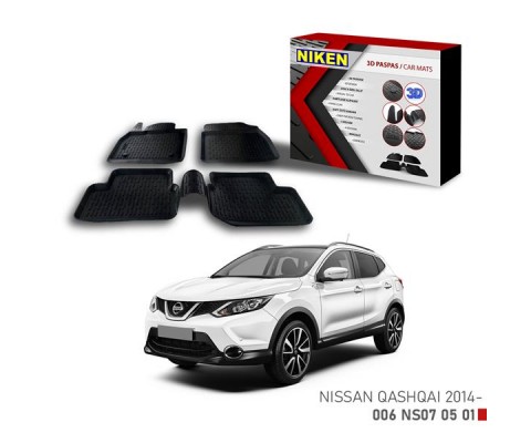 3D PASPAS NISSAN QASHQAI 2014-