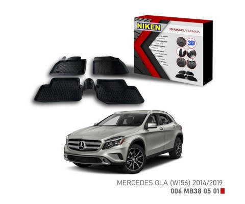 3D PASPAS MERCEDES W 156 GLA 2014-2019