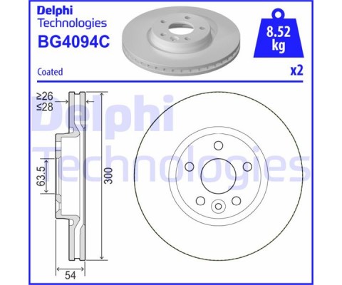 ON FREN DISK AYNASI MONDEO IV S MAX GALAXY 07 11 FREELANDER 2 06-14 EVOQUE 12-18 VOLVO S60 II 10 S80 II V70 III XC70 II 06 300cm CAP