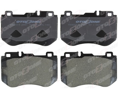 FREN BALATASI ON MERCEDES C-CLASS W205 S205 C205 A205