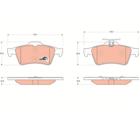 ARKA BALATA FOCUS II CMAX 03 CONNECT 02 LAGUNA III 07 OPEL VECTRA C 02 SIGNUM 03 CITROEN C5 08 PEUGEOT P508 10 18 1647875980-4254.A8