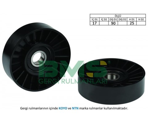 ALTERNATÖR GERGİ RULMANI 503KIT ASTRA F-G 2.0DTI-VECRTA B-C2.0DTI-2.2DCI-ZAFIRA-SIGNUM-OMEGA B