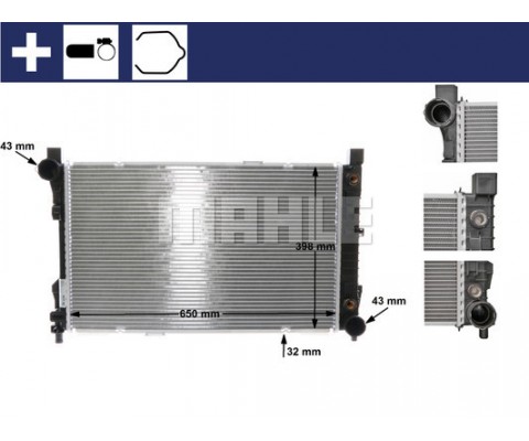 MOTOR SU RADYATORU MERCEDES W203 CL203 S203 C209 A209 R171