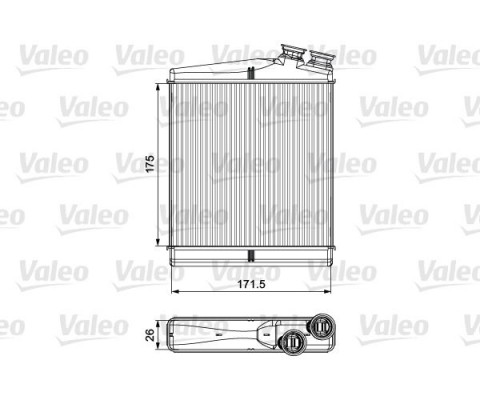 KALORIFER RADYATORU 204DTD AJ20D4 DISCOVERY SPORT L550 FREELANDER 2 L359 R.R EVOQUE L538 VOLVO V60 IS80 2 S60 2