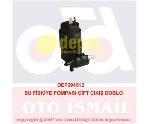 SU FİSKİYE POMPASI ÇİFT ÇIKIŞ DOBLO