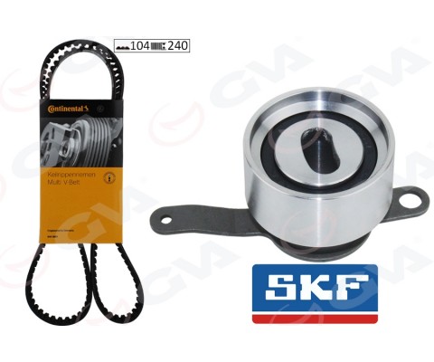 TRİGER KAYIŞ SETİ EKSANTRİK SETİ HONDA CIVIC 1.6L D16Y EURO MB kasa 96-99 / 1.6L D16Y yerli üretim araçlar için EL kasa 98-01 / HR-V 1.6L D16W1 GH kasa 99-07 1 KAYIŞ 1 RULMAN 104x240