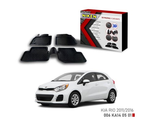 3D PASPAS KIA RIO 2011- 2016-