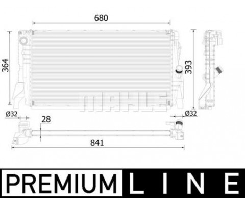 MOTOR SU RADYATORU BMW F45 F46 F48 F39 MINI F56 F60 PREMIUM LINE