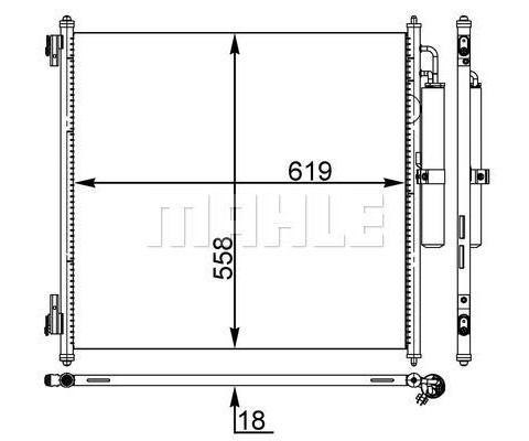 KLIMA RADYATORU DEFENDER L663 19 R.R 4 VOGUE L405 12 R.R SPORT 2 L494