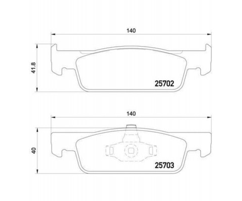 ÖN FREN BALATASI RENAULT CLIO IV 12 SYMBOL III 13 DACIA SANDERO II 13 LOGAN MCV II 14 LOGAN II 13 0.9TCe 1.0SCe 1.2 1.2TCe 1.5dCi 1.6