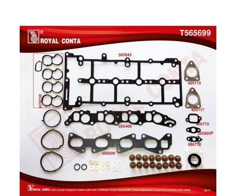 ÜST TAKIM CONTASI SKT KEÇELİ REINZ SUBAP LASTİK SKC SİZ DOBLO-LINEA-BRAVO II 1.6 DMTJ