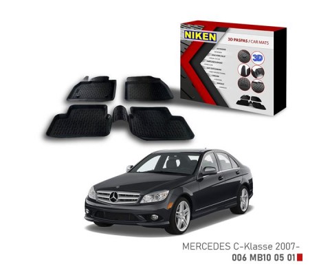 3D PASPAS MERCEDES W 212 C-Klasse 2007