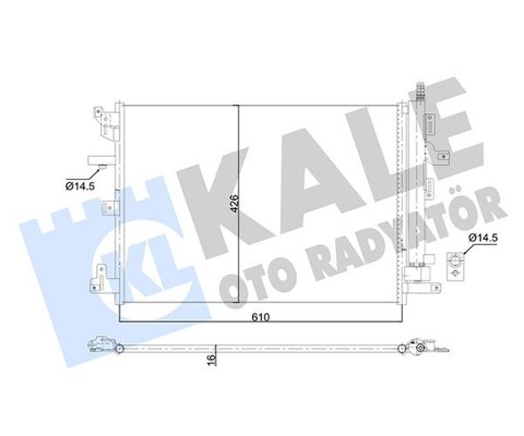 KLİMA RADYÖTÖRÜ KONDENSER VOLVO XC90 I 2.5T T6 3.2 V8 D3 D5 04 14
