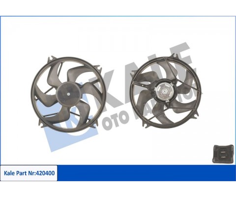FAN MOTORU ÇERÇEVELİ PARTNER II-BERLINGO III-XSARA PICASSO 1.6HDI 460W-385mm