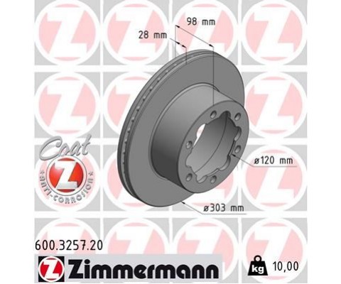 FREN DİSKİ CRAFTER 2.0 TDI