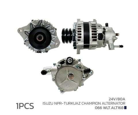 ALTERNATÖR 24V 80A ISUZU NPR-TURKUAZ