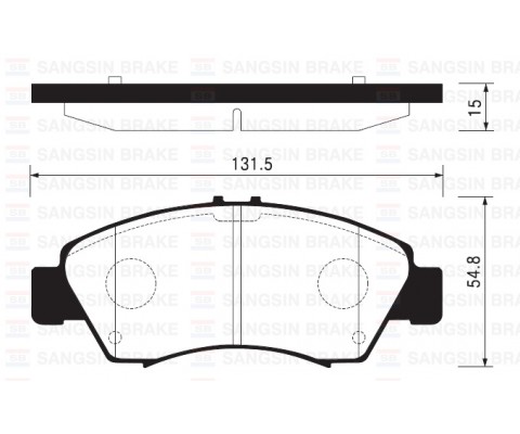 ÖN FREN BALATA KÜÇÜK TİP HONDA CIVIC 1.6L D16 SI enjeksiyonlu 92-95 1.4L D14A EURO 96-00 / JAZZ 1.4L L13A GD 02-08