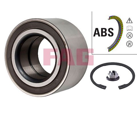 ON TEKER RULMANI KIT FOCUS III 11 17 KUGA I-II 08 14 YENI CONNECT 14 ABS LI