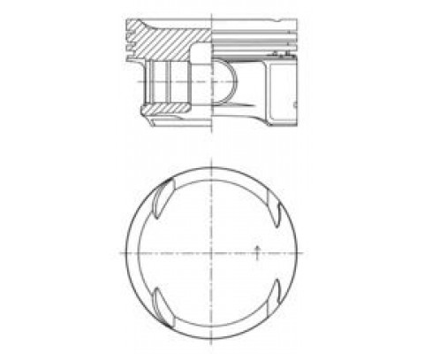 PISTON SEGMAN STD 82.00mm MERCEDES M271 Kompressor W203 CL203 C209 W211 W204 W212 R171