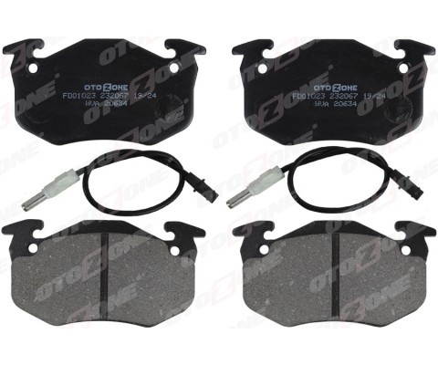 ÖN BALATA RENAULT R5 72 85 CLIO I 91 98 EXPRESS 85 92 TWINGO I 93 07 FİŞLİ