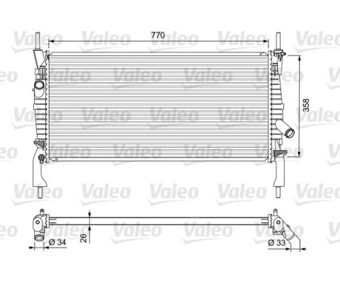 MOTOR SU RADYATORU TRANSIT V347 2.2TDCI 2.4TDCI 3.2TDCI 06 KLIMALI