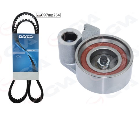 TRİGER KAYIŞ SETİ EKSANTRİK SETİ TOYOTA HILUX VIGO 2.5L 2KDFTV KUN15 KUN25 KUN35 05-15 / 3.0L 1KD-FTV KUN26 05-14 1 KAYIŞ 1 RULMAN 097x250