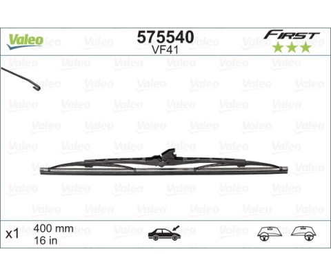 ARKA SİLECEK SÜPÜRGESİ 400mm NORMAL TİP FİRST ÜNİVERSAL