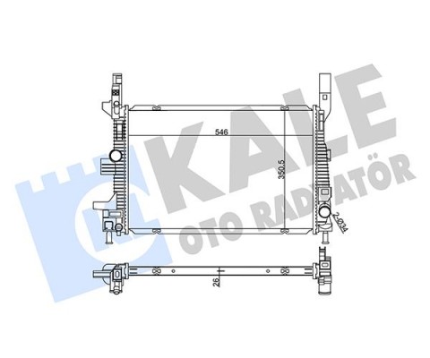 MOTOR SU RADYATÖR FORD GRAND C-MAX FOCUS III 11 TRANSIT CONNECT 14 1.5 TDCI
