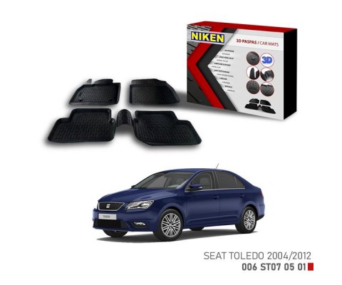 3D PASPAS SEAT TOLEDO 2004-2012