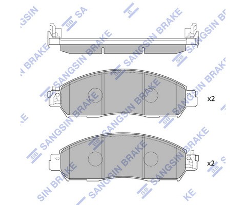 ÖN FREN BALATA NISSAN NAVARA 2.3L YS23 D23 16-