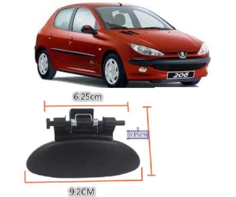 TORPIDO KAPAK ACMA MANDALI YAYLI PEUGEOT 206 1997