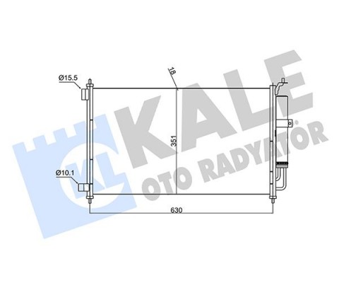 KLİMA KONDASER RADYATÖRÜ NISSAN JUKE 10 19 1.6 MICRA III K12 03 10 1.2 NOTE E11. NE11 06 12 1.4