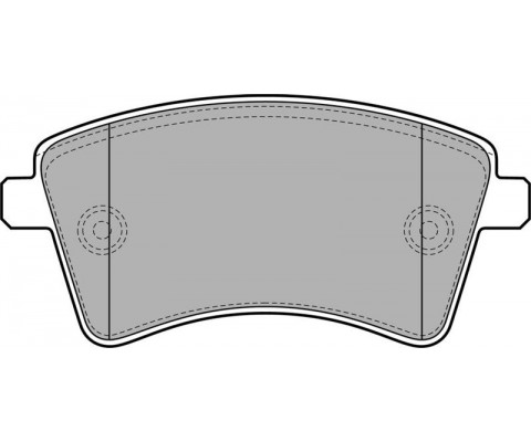 FREN BALATASI ON MERCEDES CITAN W415 12 . RENAULT KANGOO III 08 1.5dCi 1.6 16V