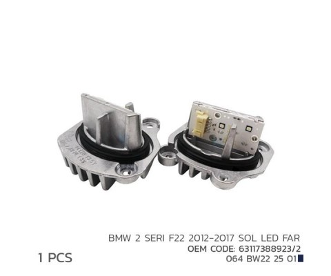 BMW 2 F22 2012-2017 SOL LED FAR MODL 63117388923/2