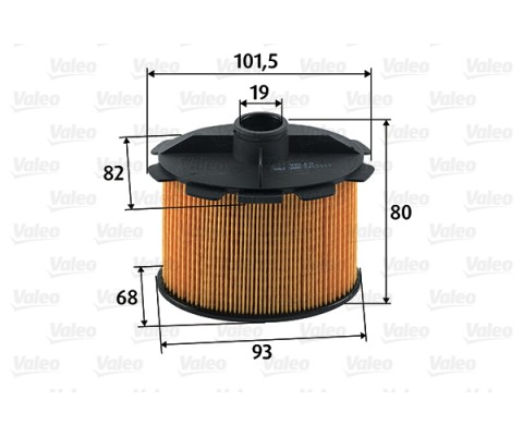 YAKIT FİLTRESİ PARTNER-P206-P306 BERLIN-JUMPY- XSARA-SCUDO-COROLLA 00-02 1.9D 98 DW8