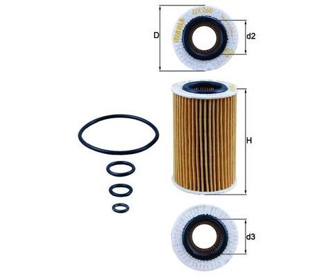 YAG FILTRESI MERCEDES SLK-CLASS M113 R171 55 AMG 04 11