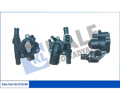 KOMPLE TERMOSTAT-PLASTİK GÖVDELİ 83 C NISSAN PRIMASTAR-OPEL VIVARO A-RENAULT MEGANE II-SCENIC II TRAFIC II
