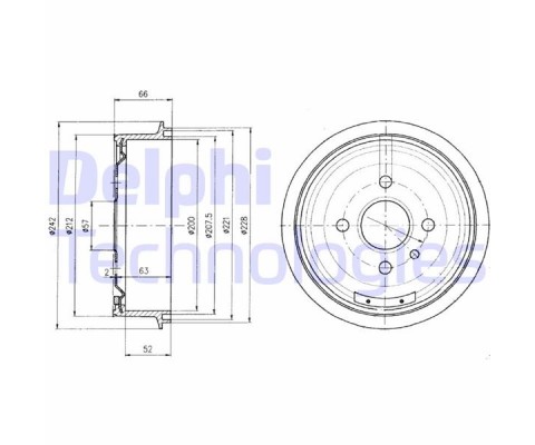 ARKA KAMPANA VECTRA A 89 95 ASTRA F 91 98 1.4-1.6-1.8-2.0 LACETTI 05 13 242x200x53x100 4DL 568054-91024352