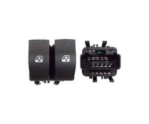 CAM AÇMA/KAPAMA ÇİFTLİ ÖN SOL ÇİFTLİ-SİYAH RENAULT MEGANE II 02 TRAFIC II 06 LAGUNA II 01 OPEL VİVARO A 06 10 FİŞLİ