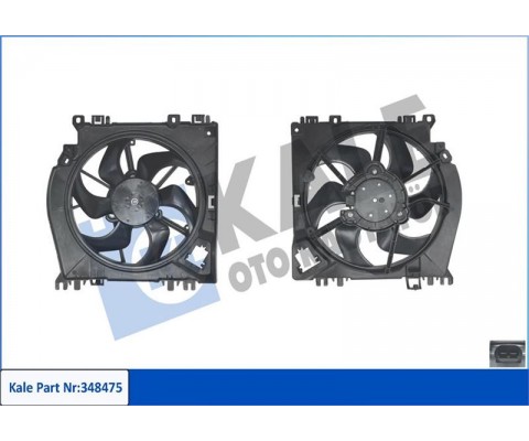 FAN GRUBU RENAULT CLIO-MODUS-GRAND MODUS-TWINGO II 1.2-1.6 16V 1.5DCI 04 NISSAN MICRA III-NOTE 1.5DC I 06 200W 12V DAVLUMBAZLI FAN MOTORU