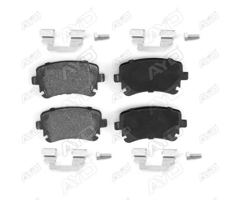 ARKA BALATA VW TRANSPORTER T5 03 09 A4 04-09 A6 04-11 A8 03-10 CİVATA TAKIMLI