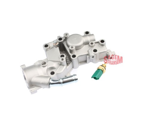 TERMOSTAT GÖVDESİ ALÜMİNYUM 106-PARTNER-BERLINGO-SAXO-XSARA-306-206-206 -P207-BIPPER-C2-C3-NEMO