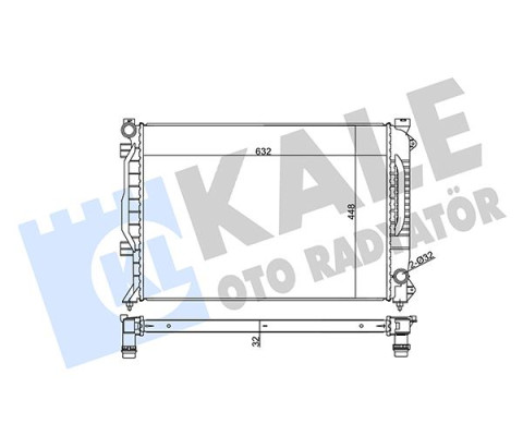 RADYATÖR BRAZING AUDI A6 RADYATÖR