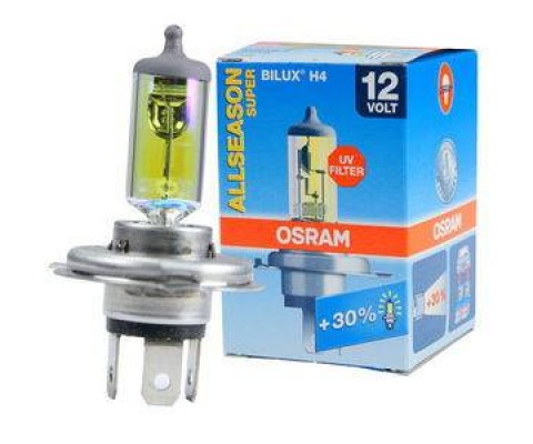 AMPUL 12V H4 60/55W 43T TIRNAKLI KOLORMATİK-ALLSEASON SUP.SERİ 30 FAZLA TÜM HAVA KOŞULLARI İÇİN