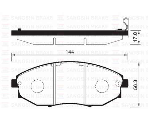 ÖN FREN BALATA CHEVROLET EPICA 2.0L 2.5L 06-