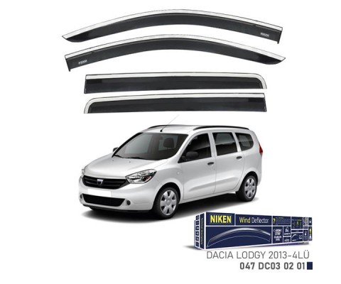 KROMLU CAM RÜZGARLIĞI DACIA LODGY 2013- 4LÜ