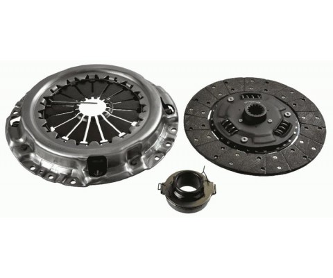 DEBRİYAJ SETİ BASKI DİSK BİLYA ISUZU NNR LONG 3.0L 4JJ1E CTDI EURO4 10- KÜTÜKLÜ RULMAN
