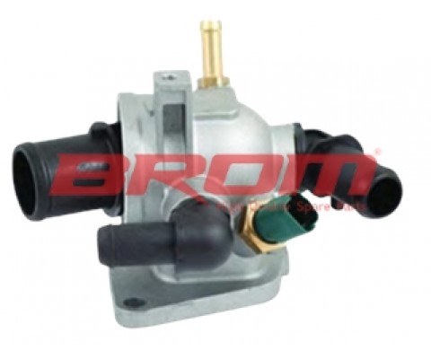 TERMOSTAT KOMPLE 88 C DOBLO-FIORINO-LINEA-PUNTO-CORSA D-ASTRA H-COMBO 1.3 MTJ 1.3 CDTİ MÜŞÜRLÜ