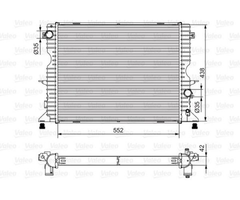 MOTOR SU RADYATORU LAND ROVER DEFENDER L316 L317 DT244 DT224 07 16